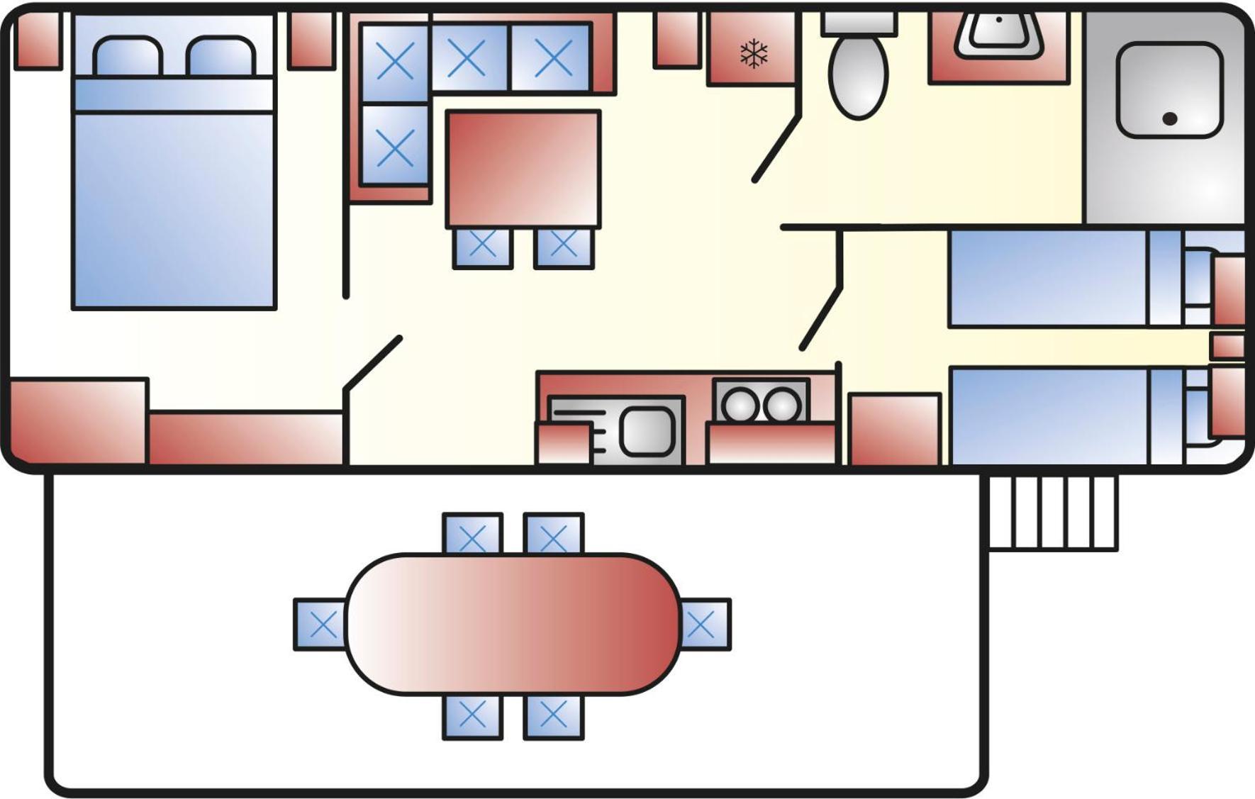 Albatross Mobile Homes On Camping Playa Brava Pals Eksteriør billede